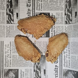 Fried Chicken Jumbo Wings Cut