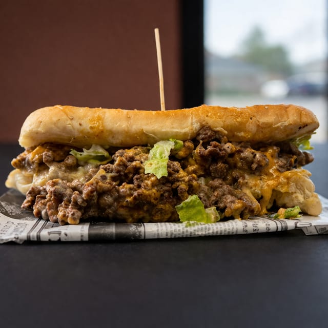NYC Style Chopped Cheese.