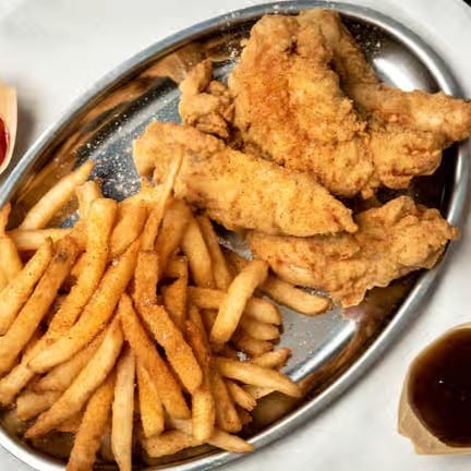Fried Chicken Tenders.