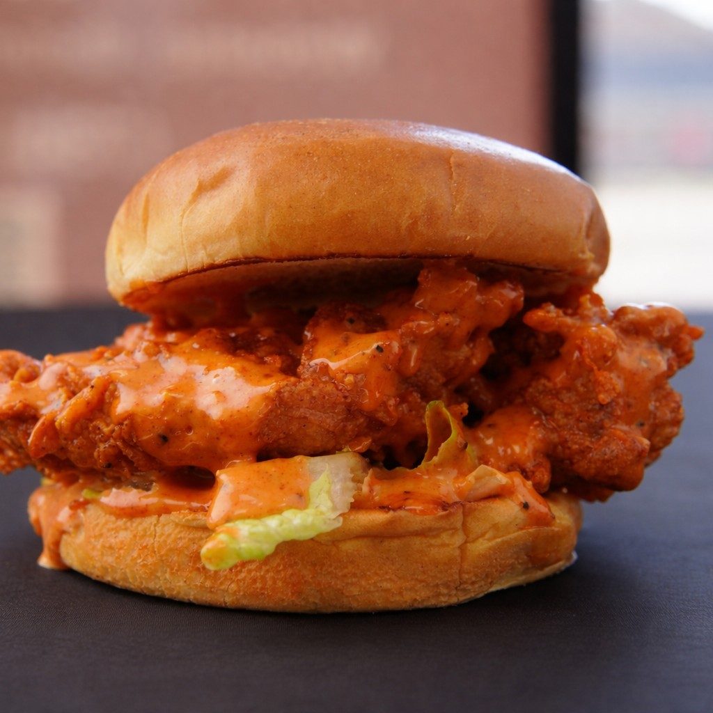 Crispy Chicken Burger.