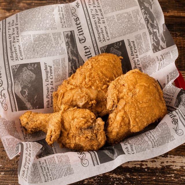 Fried Chicken Leg & Thigh.