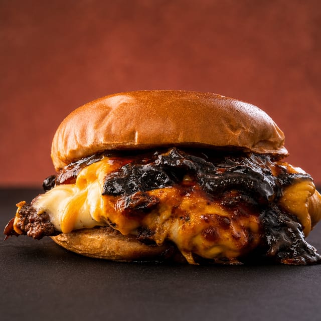 Bacon Jam Smash Burger.