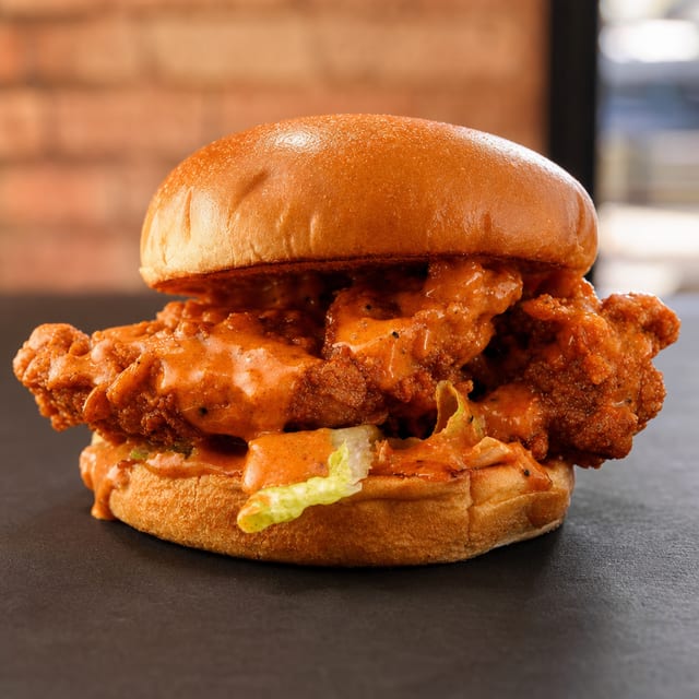 Nashville Hot Chicken Burger.