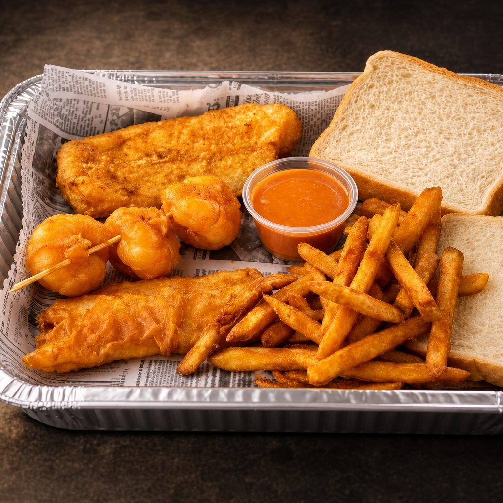 Seafood Combo.