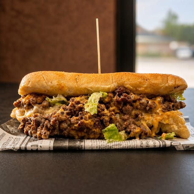 NYC Style Chopped Cheese.