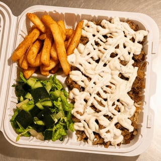 Chicken Over Rice Platter